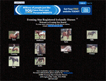 Tablet Screenshot of eveningstar.iceryder.net